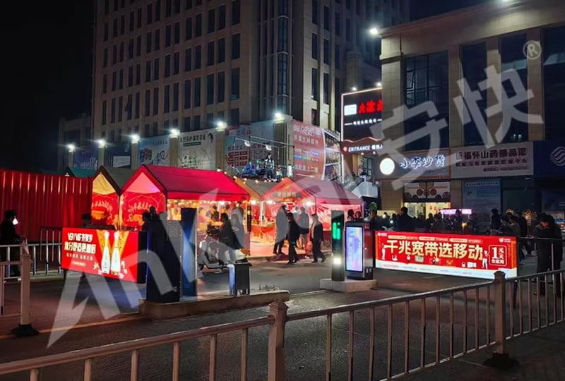 广告道闸案例